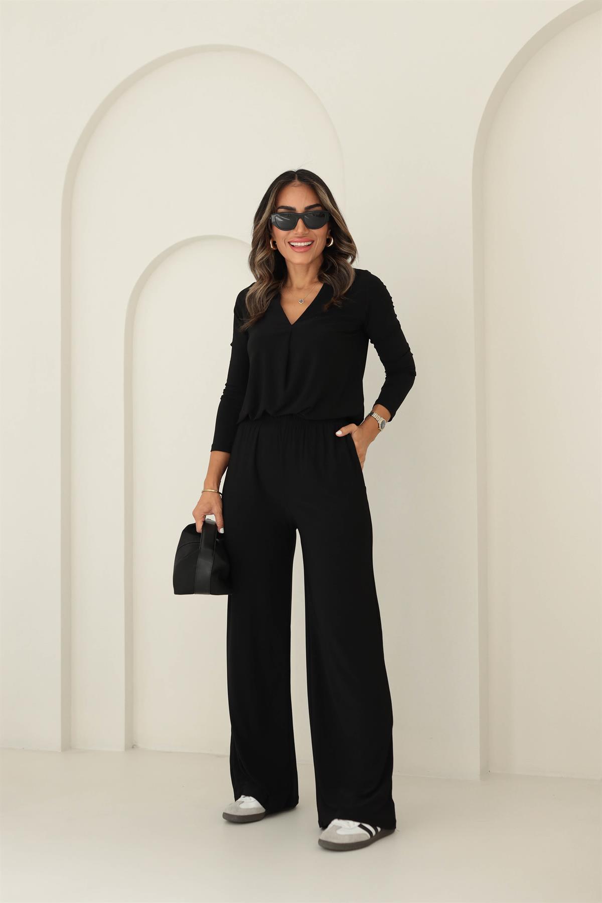 1019 Sandy İkili Takım SİYAH