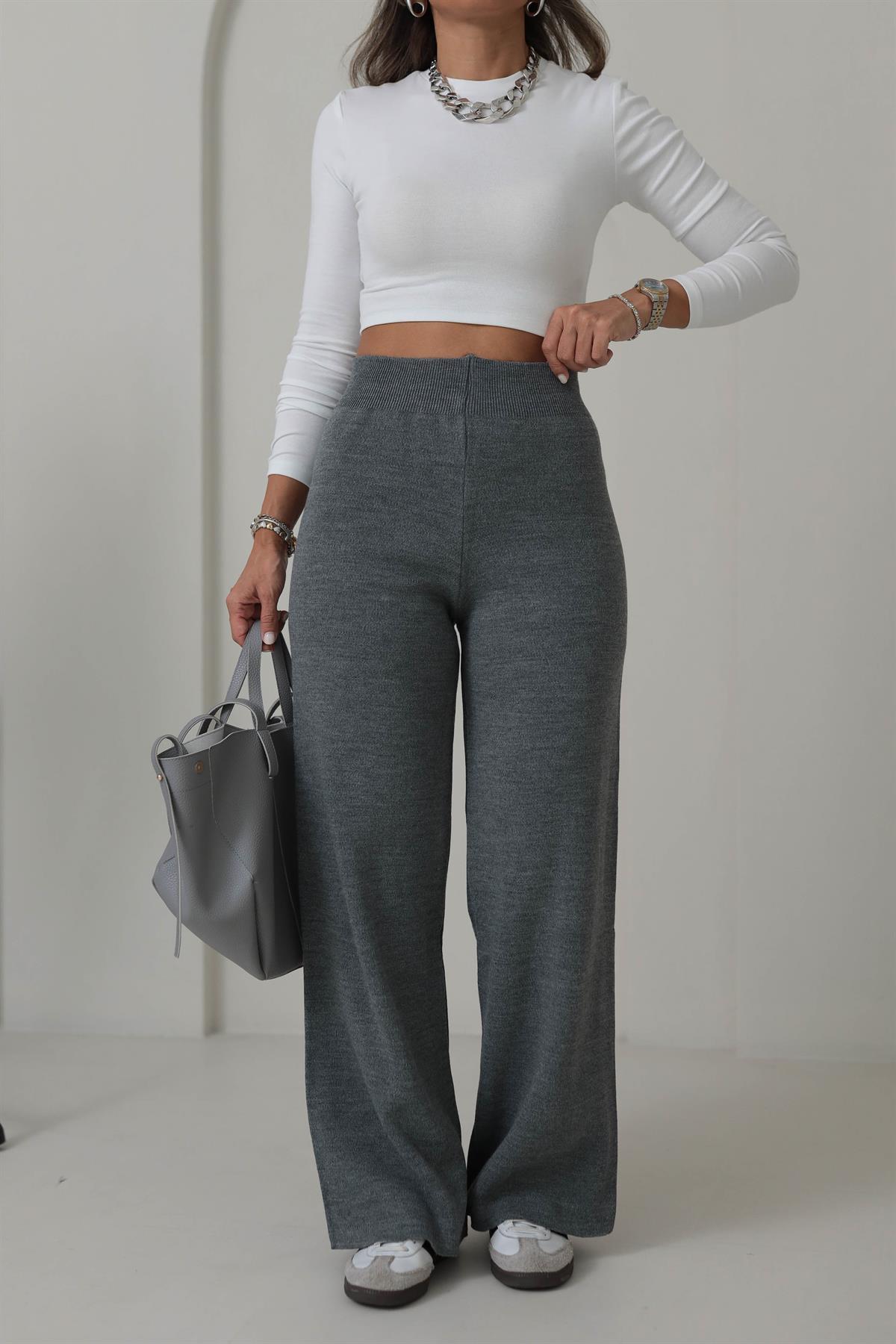 0076 Triko Pantolon ANTRASİT