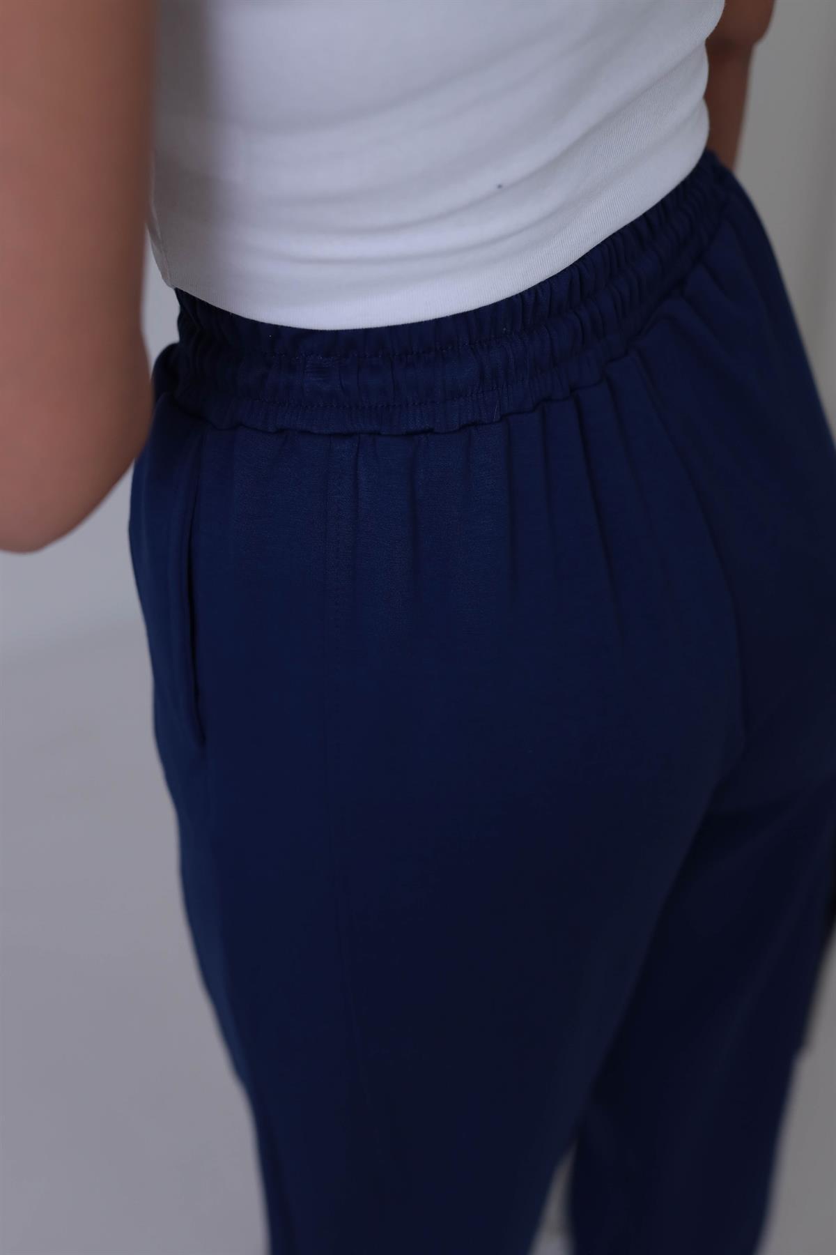 2481 Rahat Kesim Jogger Modal Pantolon LACİVERT