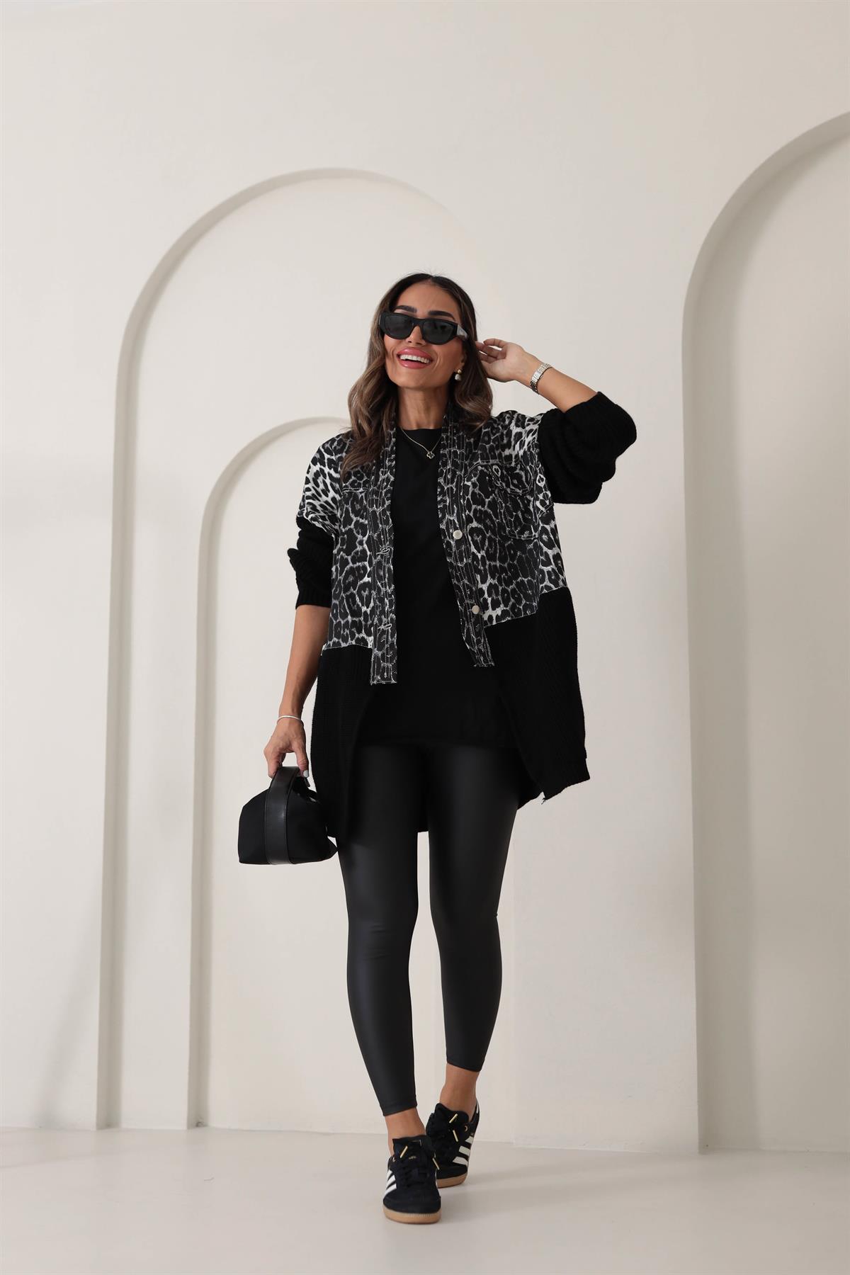 1740 Efsane Mat Deri Tayt