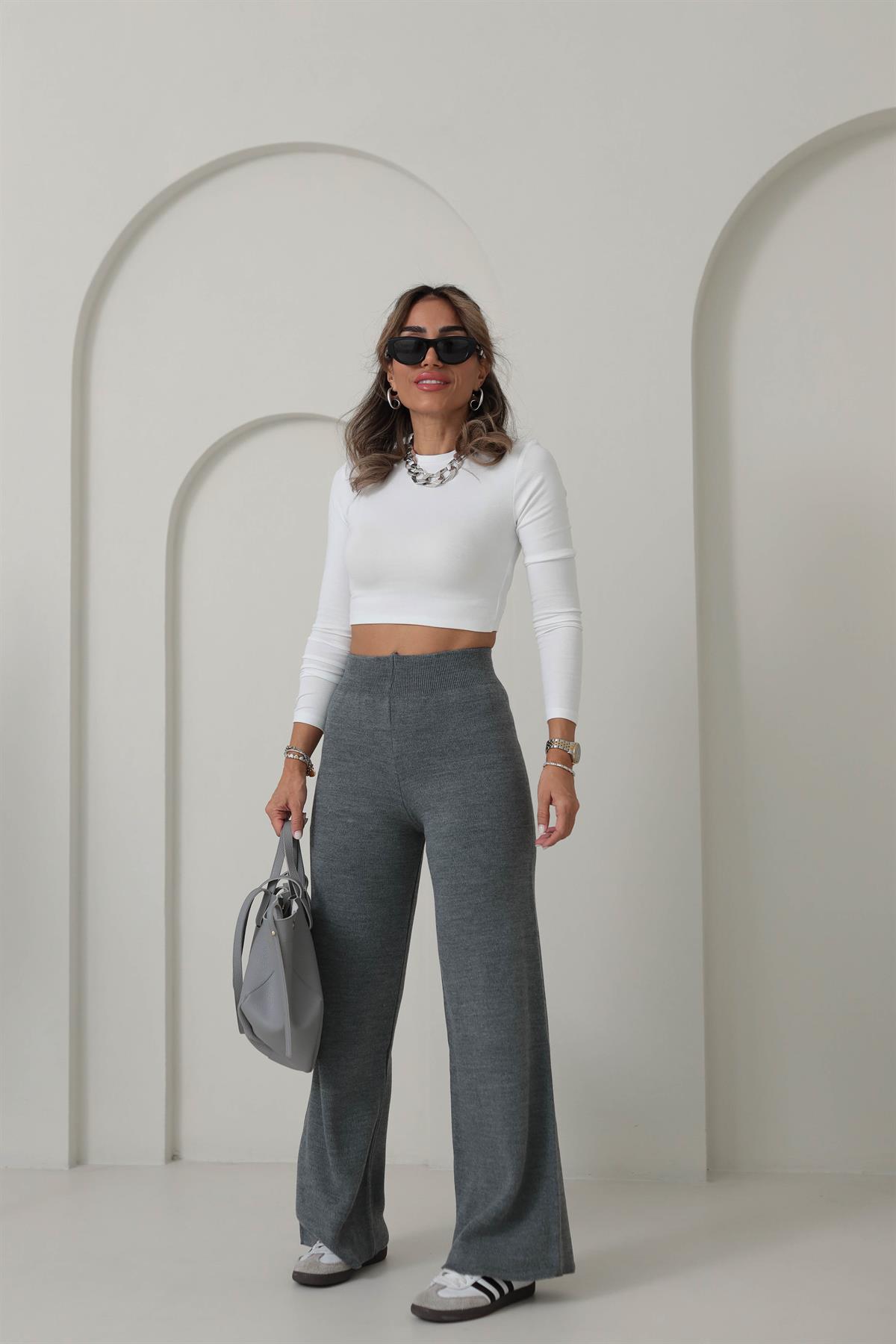 0076 Triko Pantolon ANTRASİT