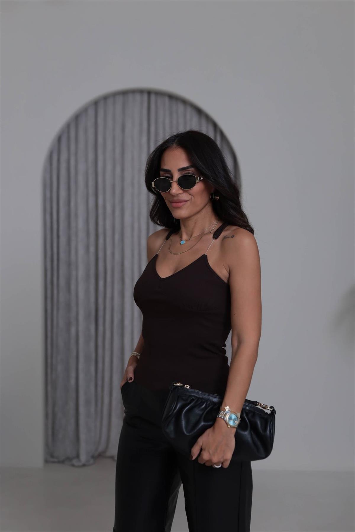 7274 Misinalı Fitilli Atlet ACI KAHVE