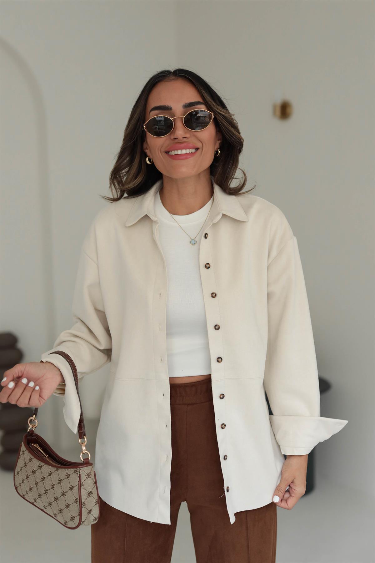 6557 Nubuk Gömlek TAŞ