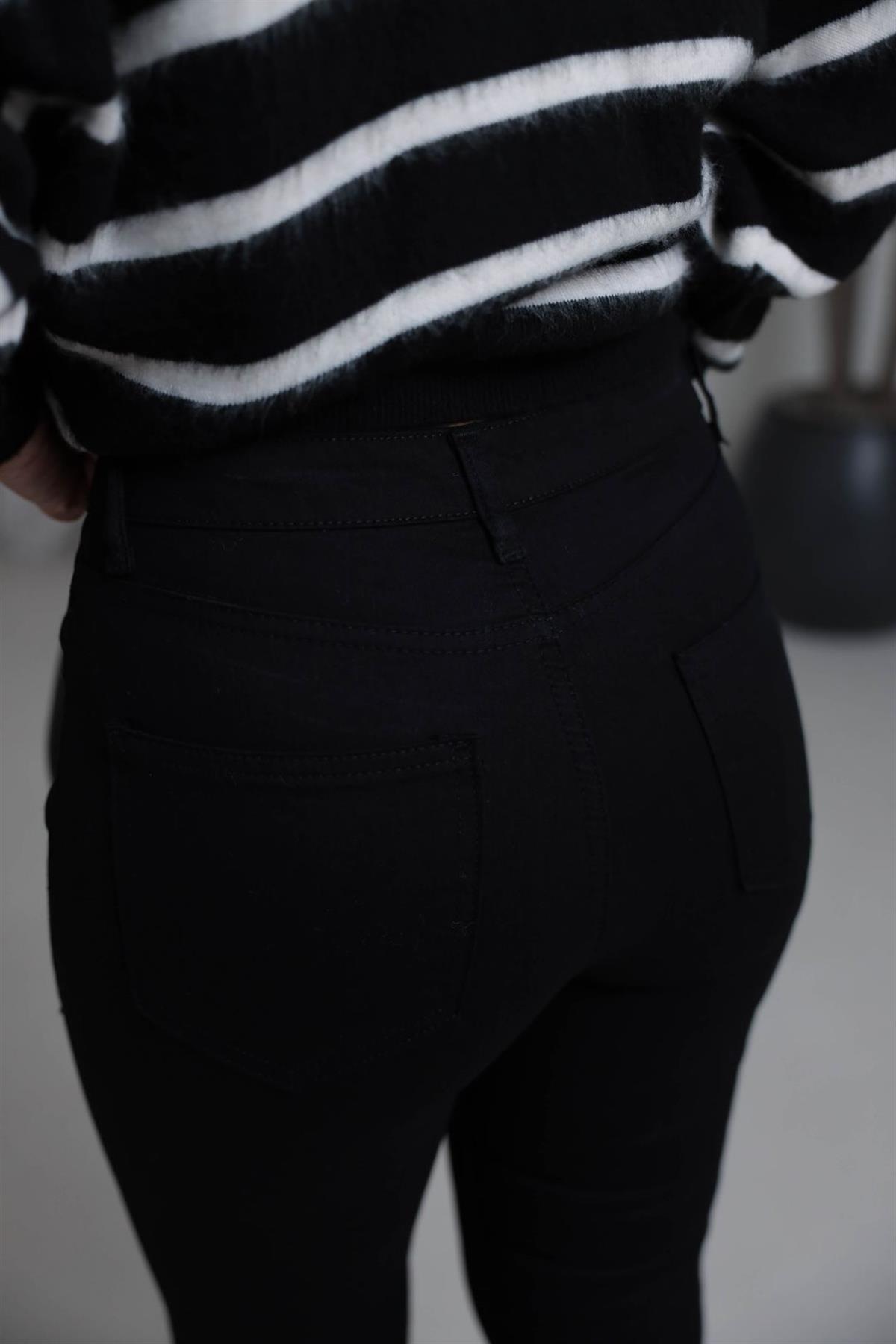 2001 Skinny Likralı Jean SİYAH