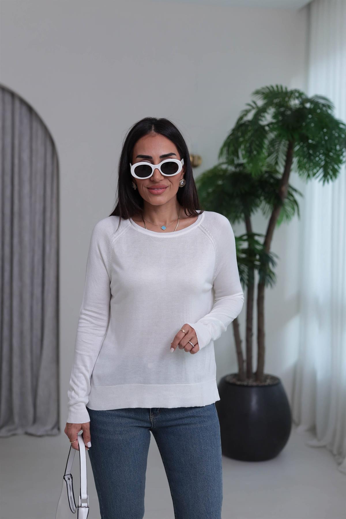 0536K İnce Mevsimlik Triko EKRU