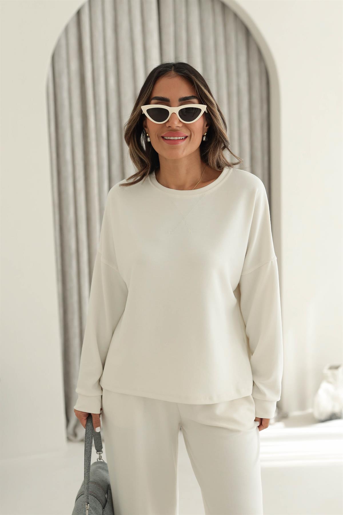 8306 Modal Kumaş Takım EKRU