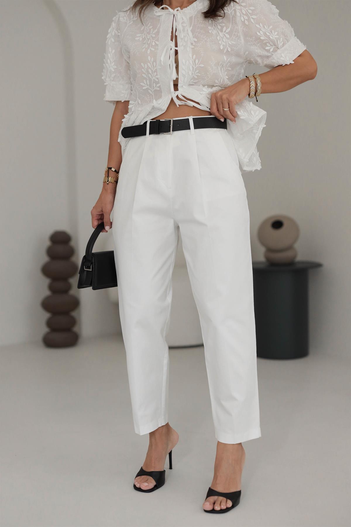 1518 Kemerli Chino Pantolon