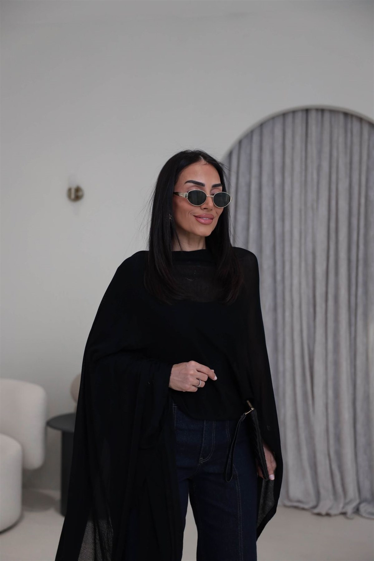 5241 Dökümlü Massi Panço SİYAH