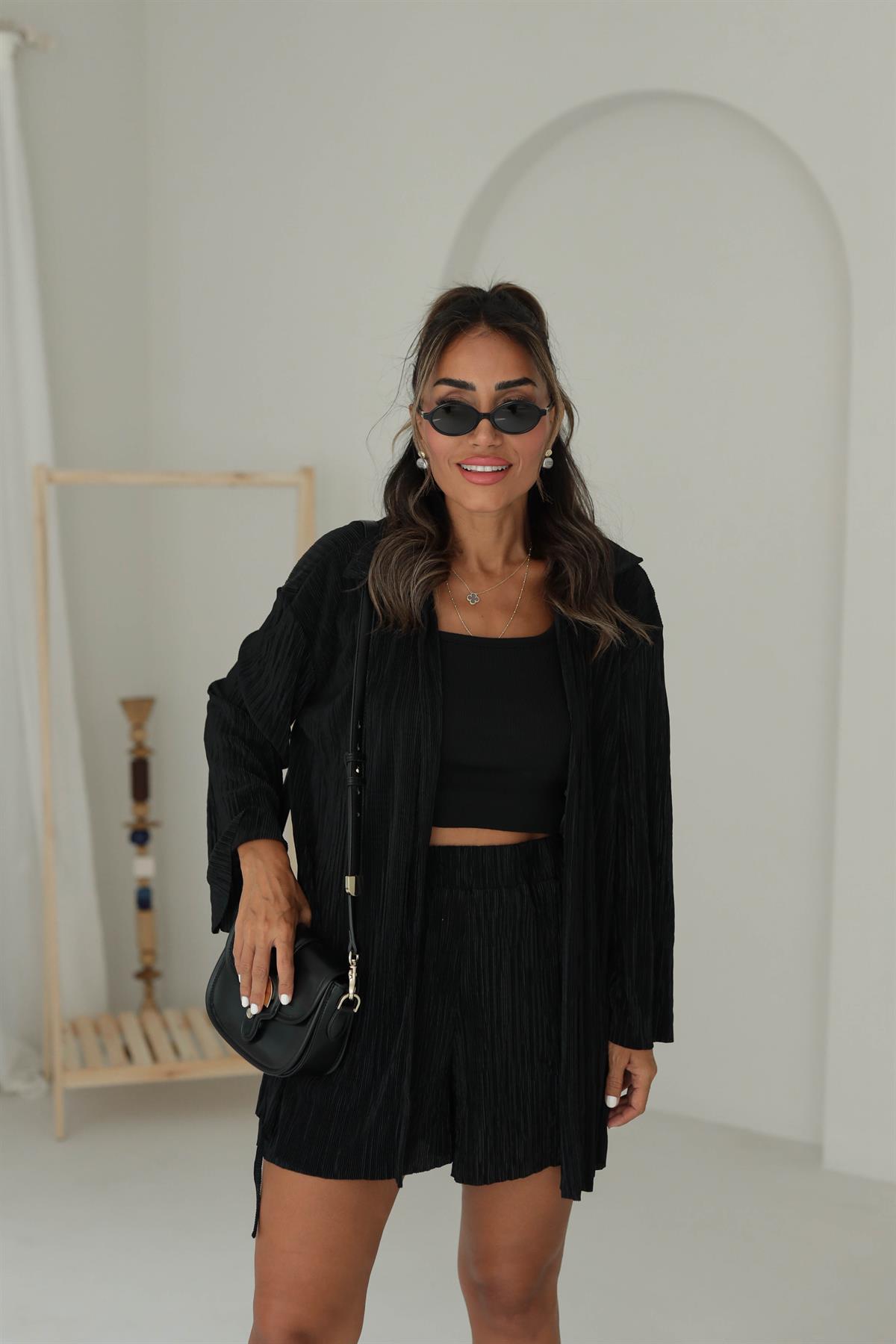 8452 Kimono Şortlu Takım