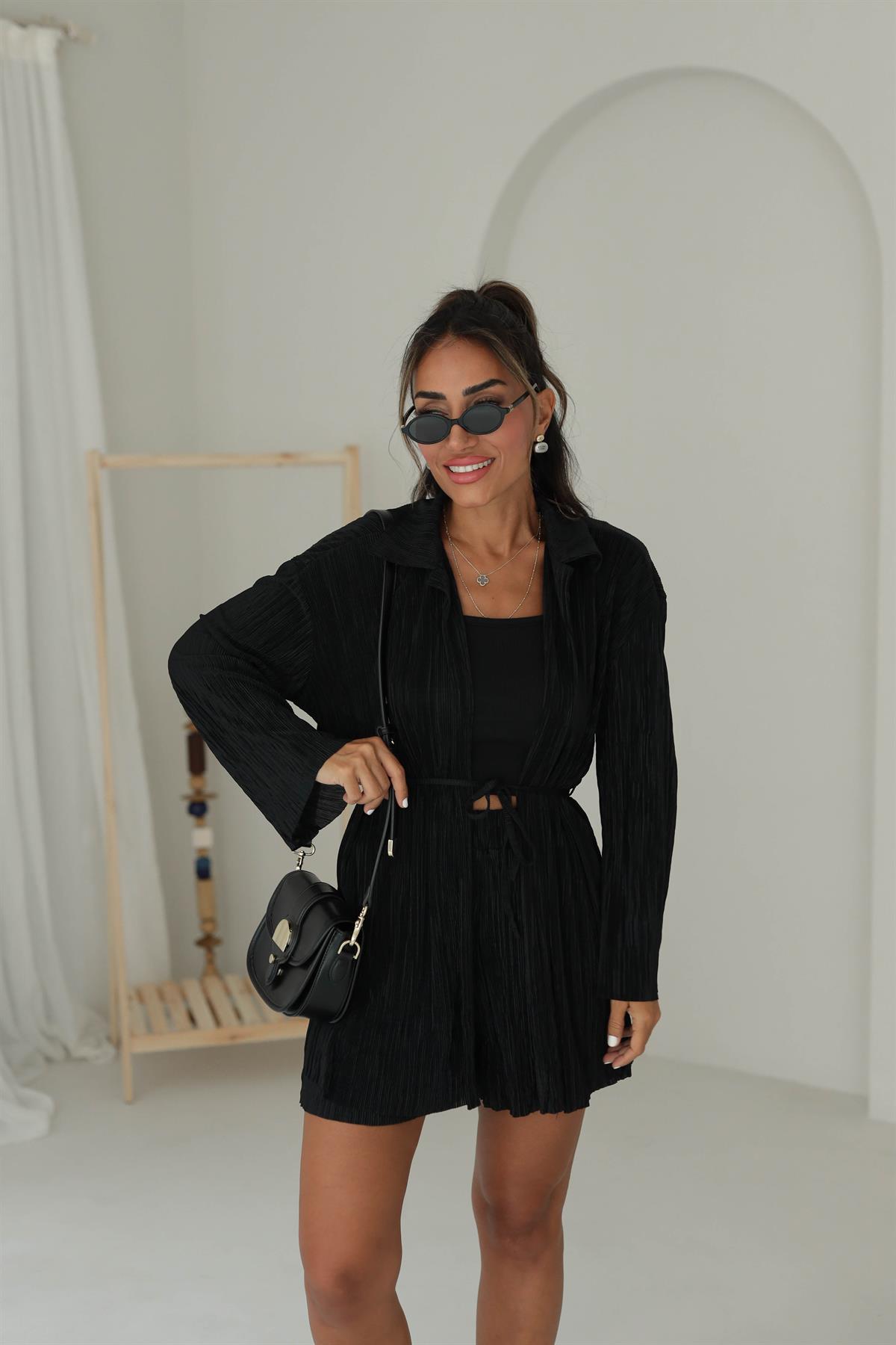 8452 Kimono Şortlu Takım