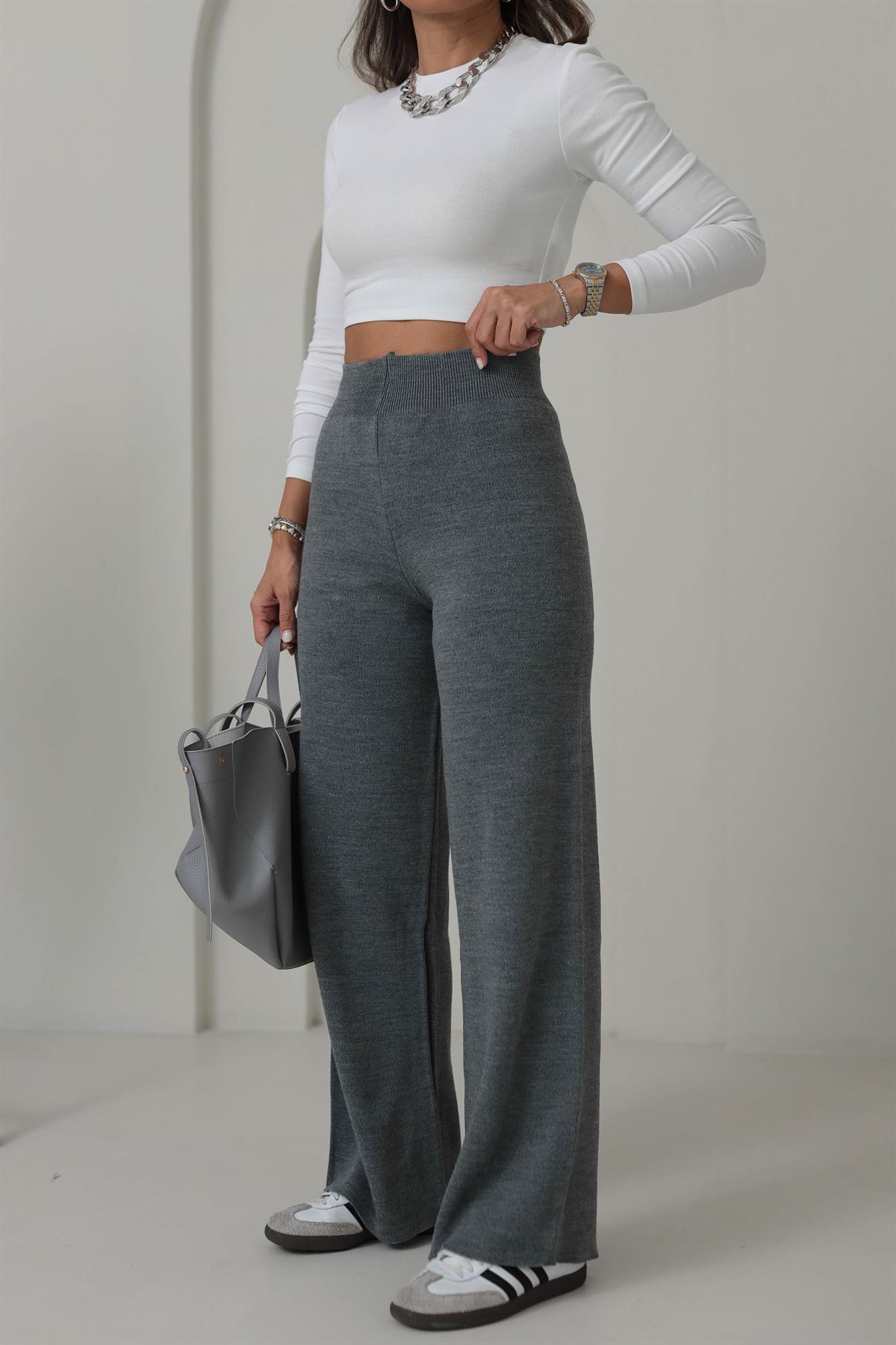 0076 Triko Pantolon ANTRASİT