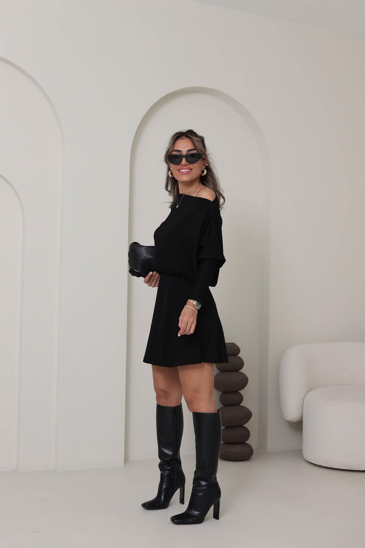 2055 Modal Kumaş Etekli Takım