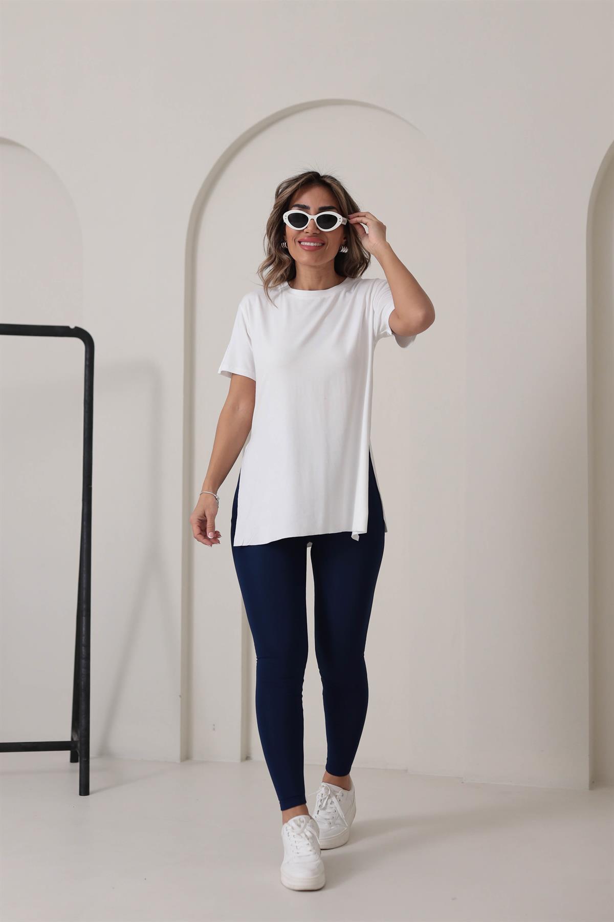 Oys Şardonlu Toparlayıcı Tayt LACİVERT