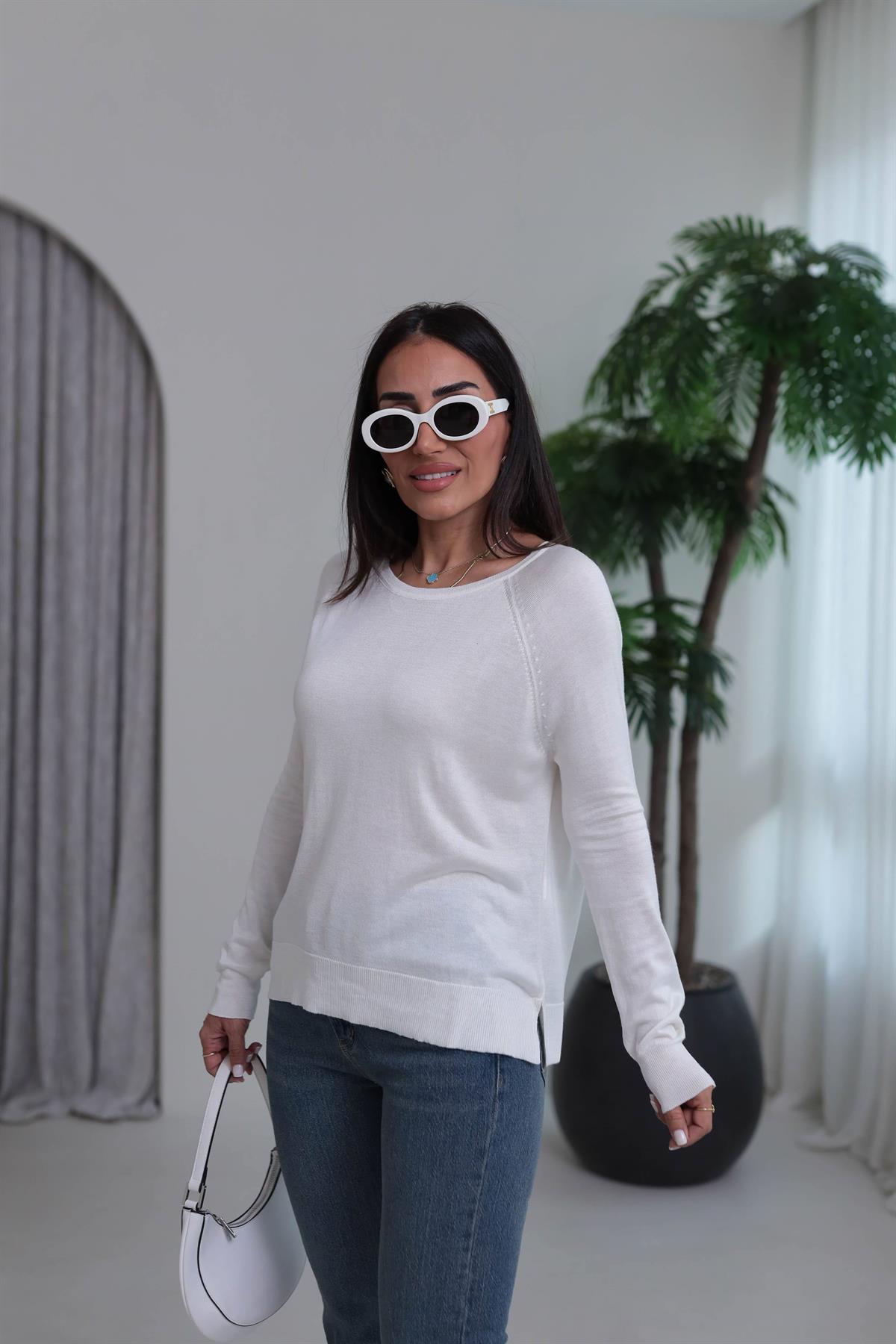 0536K İnce Mevsimlik Triko EKRU