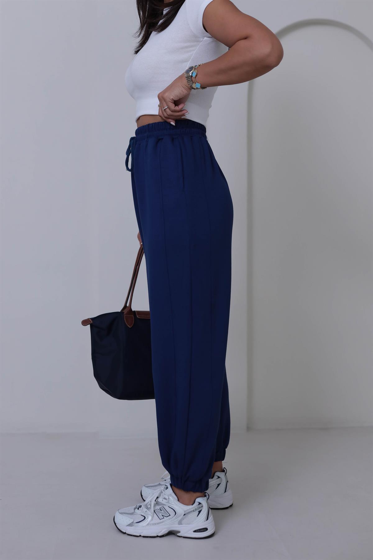 2481 Rahat Kesim Jogger Modal Pantolon LACİVERT