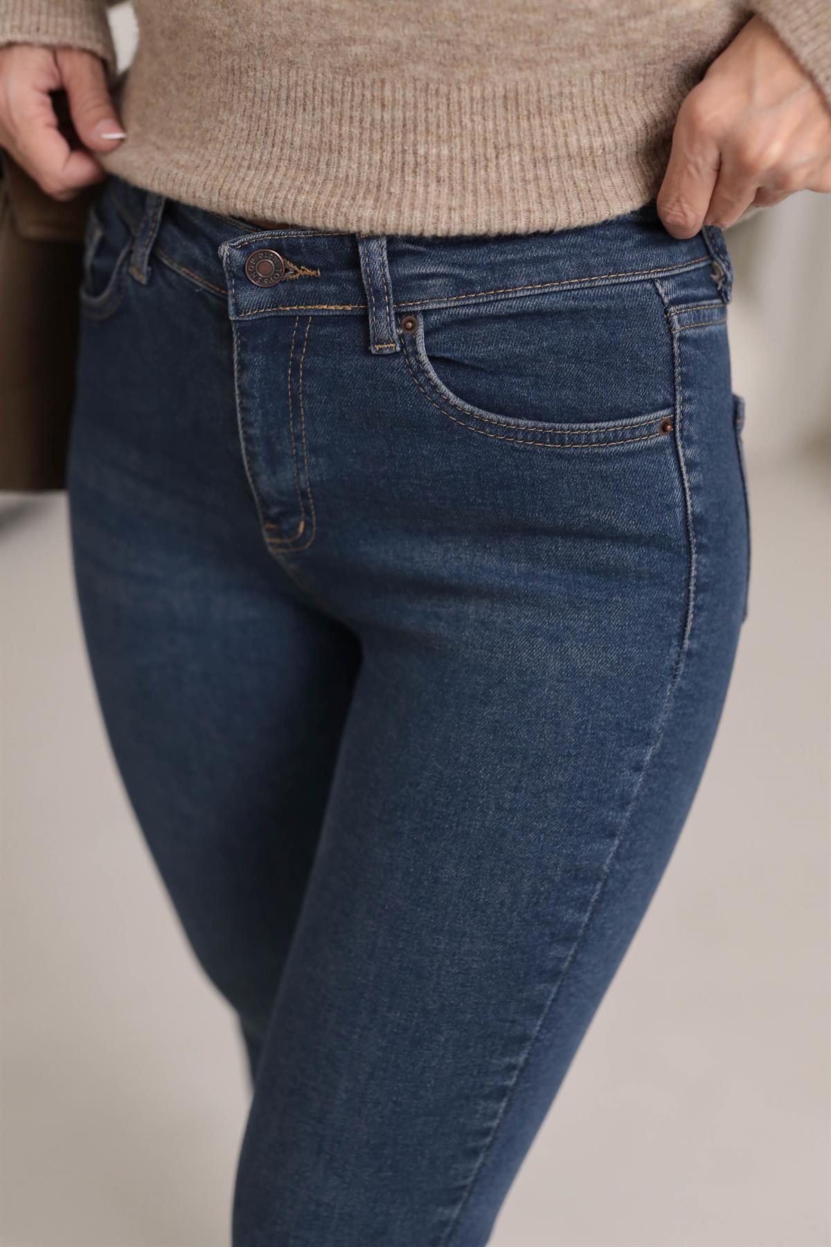 Jamie Skinny Likralı Jean TİNTLİ MAVİ