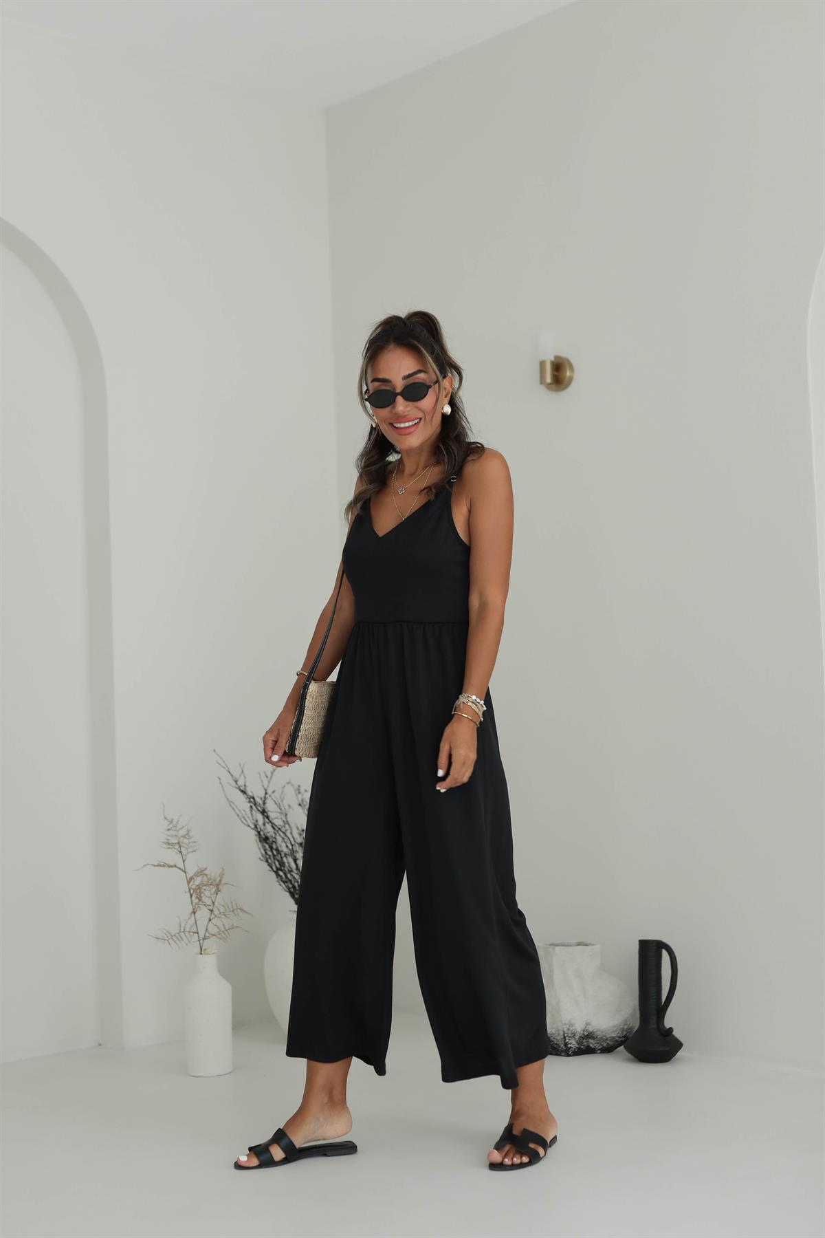 Petek Dokulu Askılı Tulum