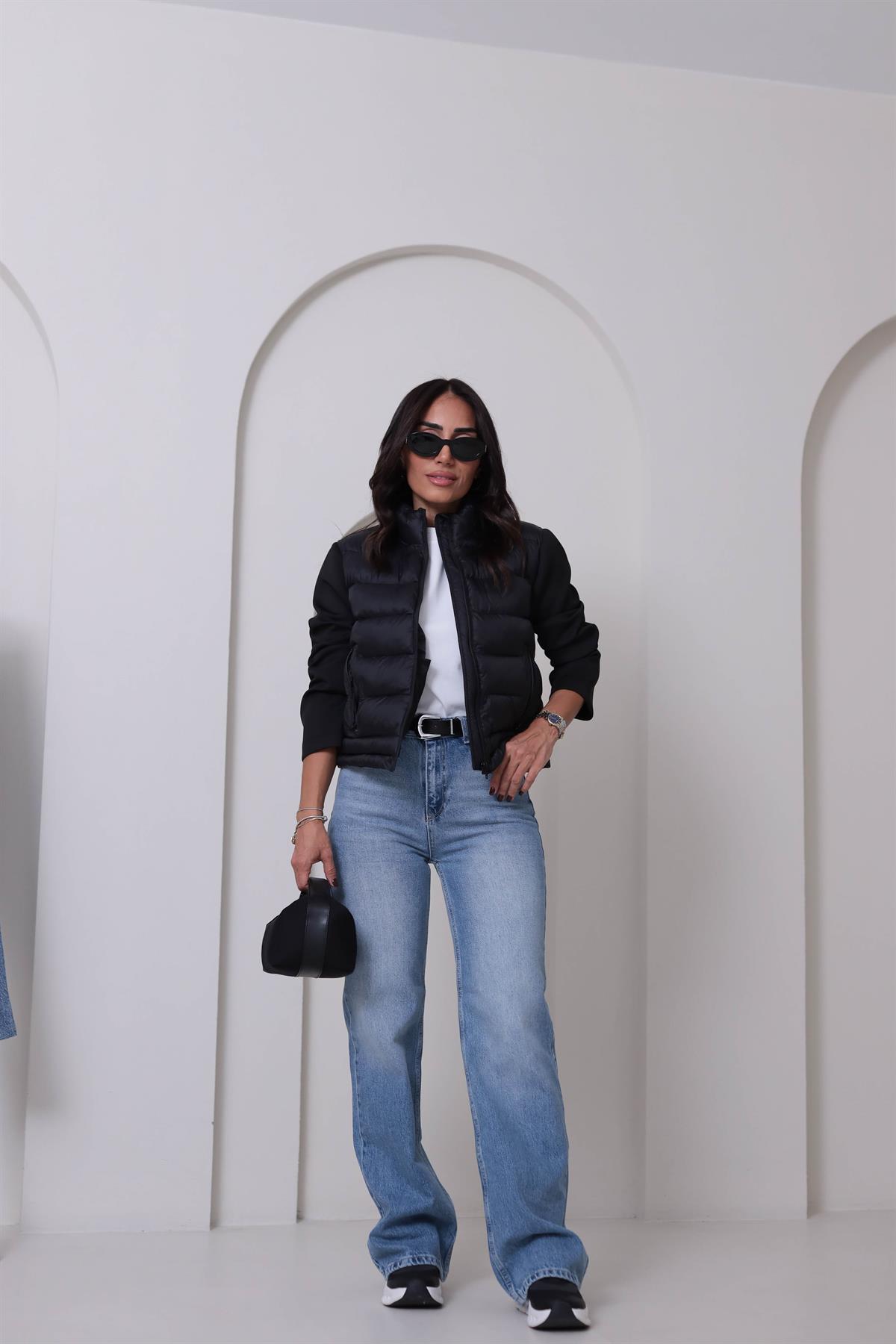 Şişme Hybrid Mont SİYAH