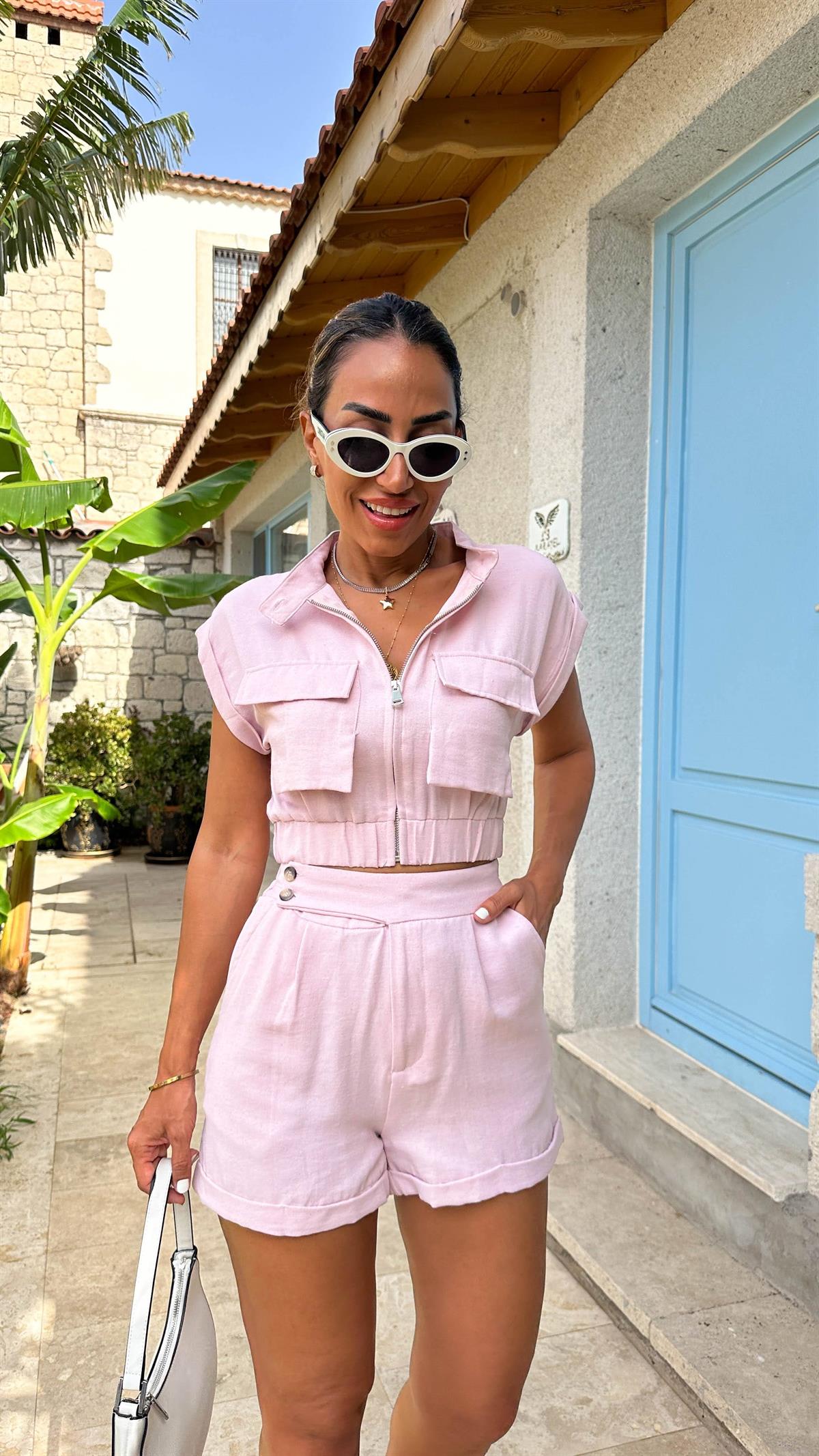 Tasarım Şortlu Takım