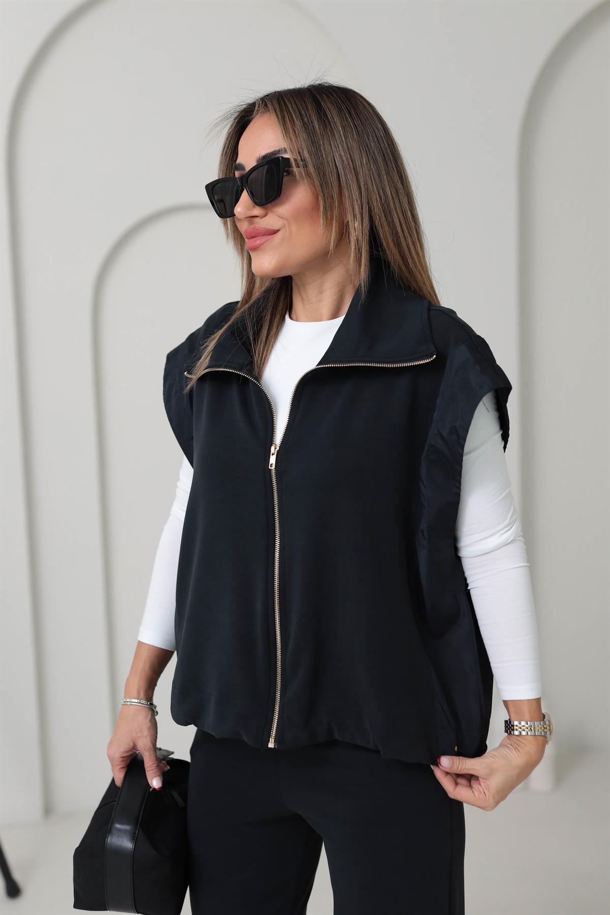 Ntwork Modal Yelekli Takım ANTRASİT