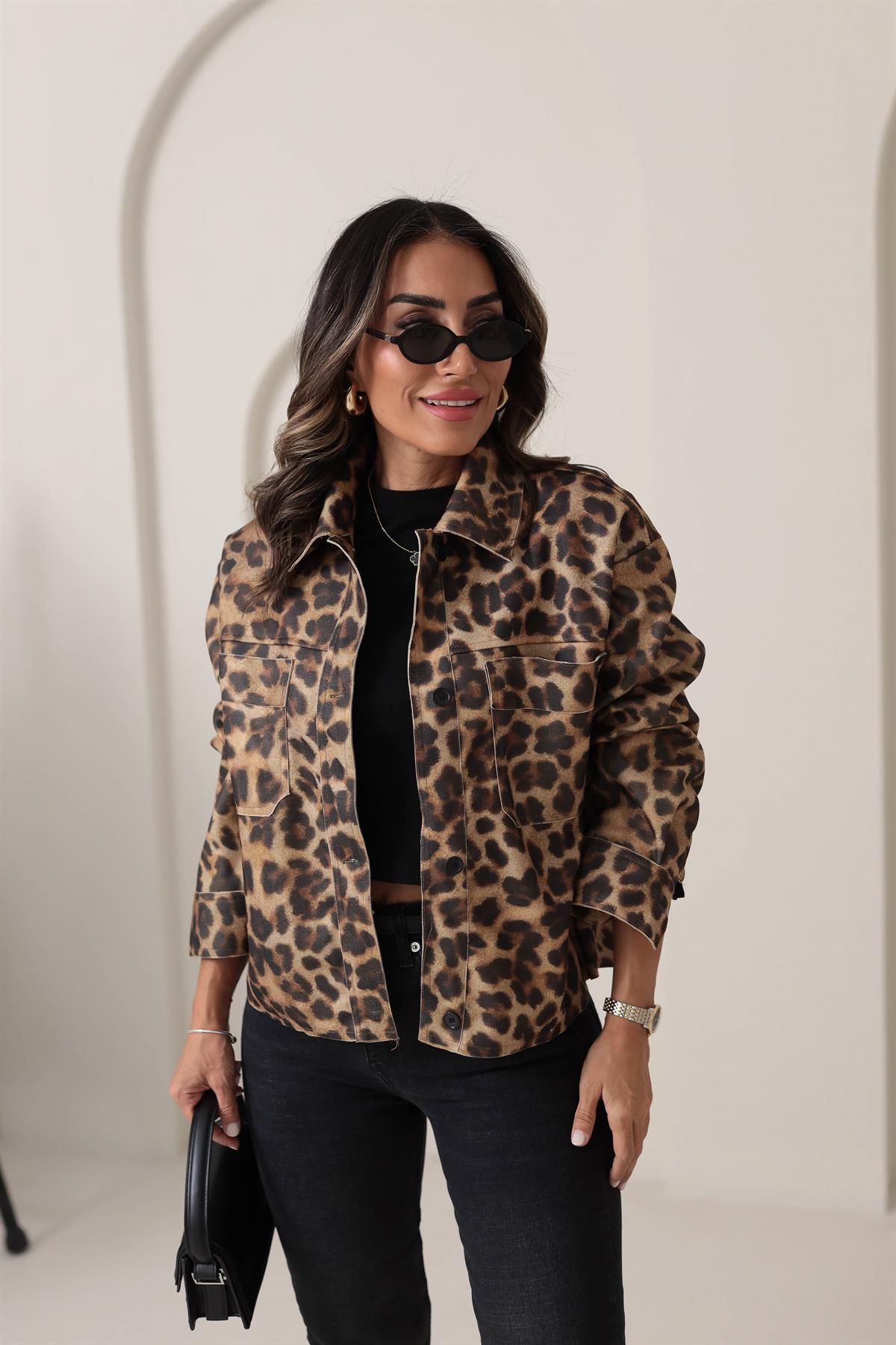 5309 Leopar Ceket LEOPAR