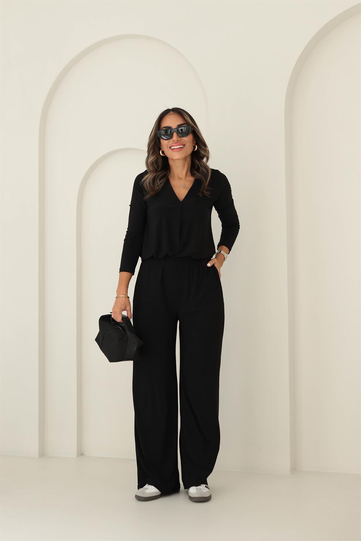 1019 Sandy İkili Takım SİYAH