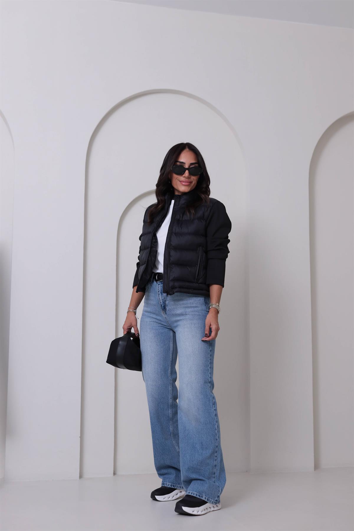 Şişme Hybrid Mont SİYAH