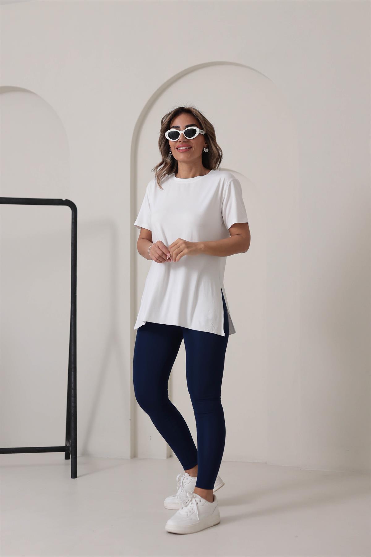 Oys Şardonlu Toparlayıcı Tayt LACİVERT