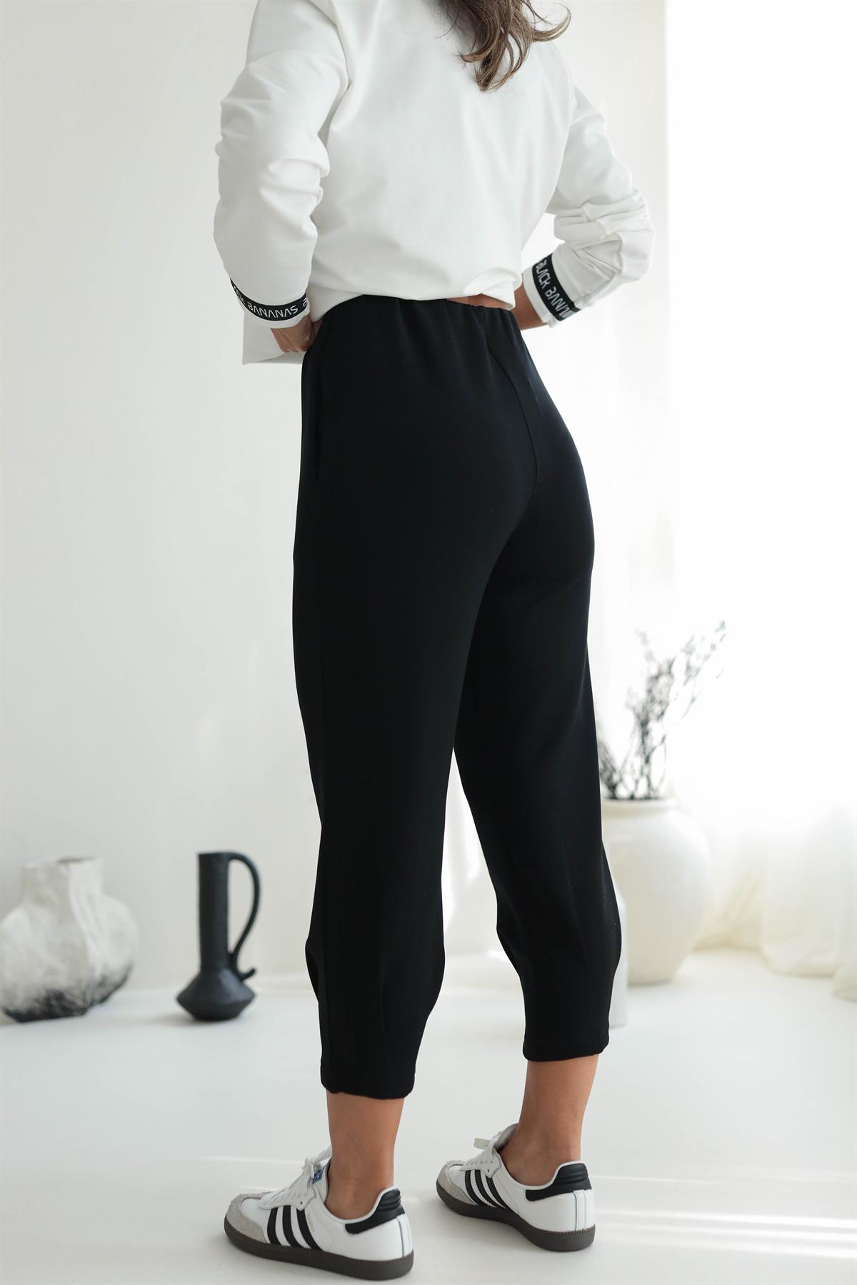 3072 Paça Büzgülü Eşofman Altı