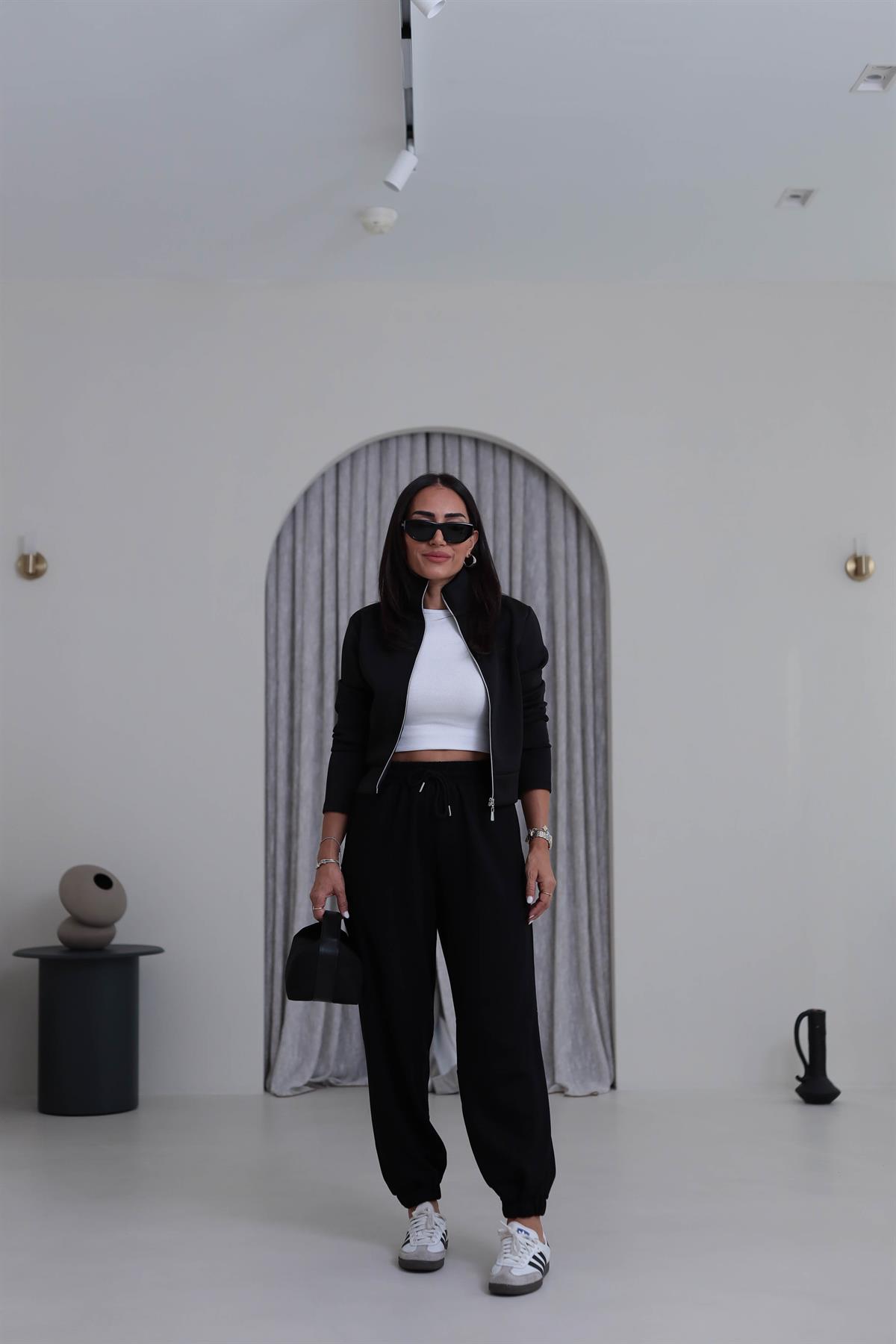 2481 Rahat Kesim Jogger Modal Pantolon SİYAH