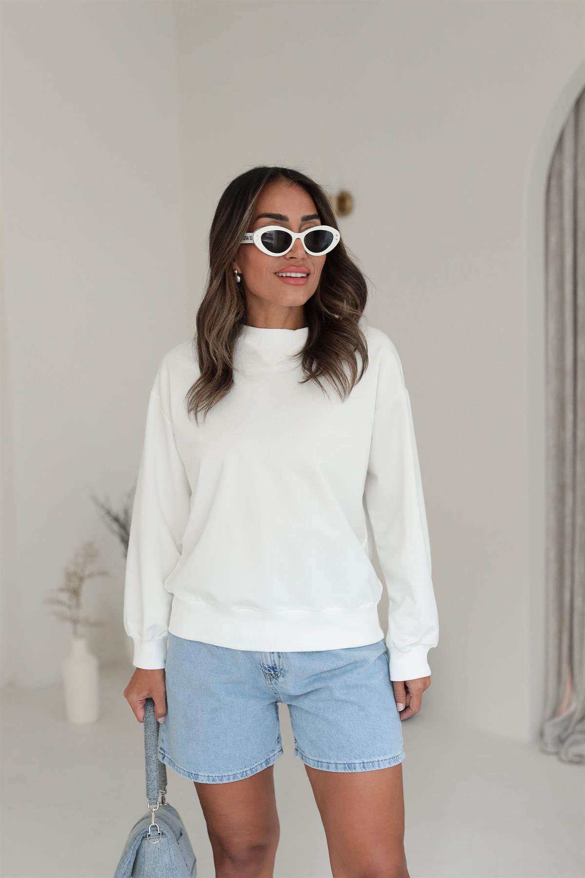 7204 Yumuşak Dokulu Sweatshirt