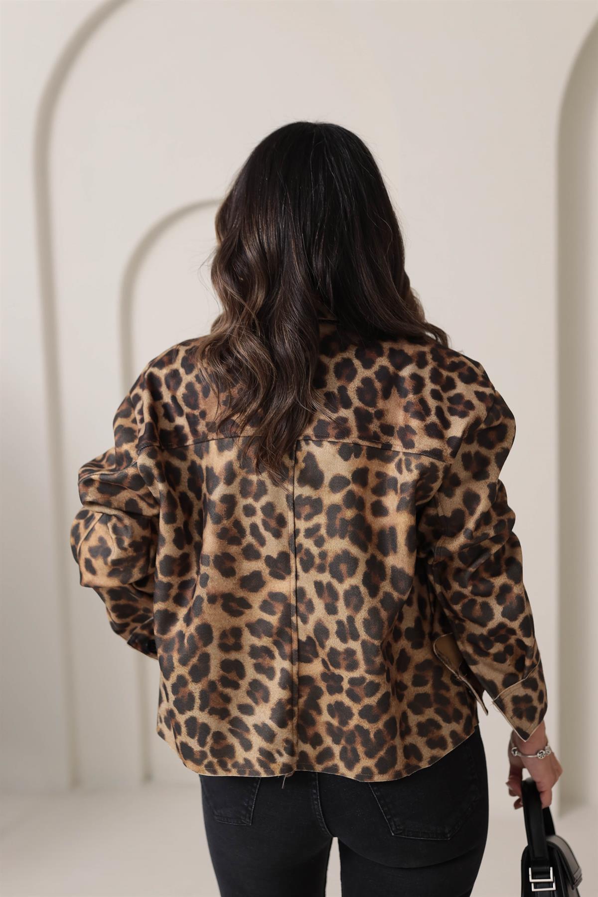 5309 Leopar Ceket LEOPAR