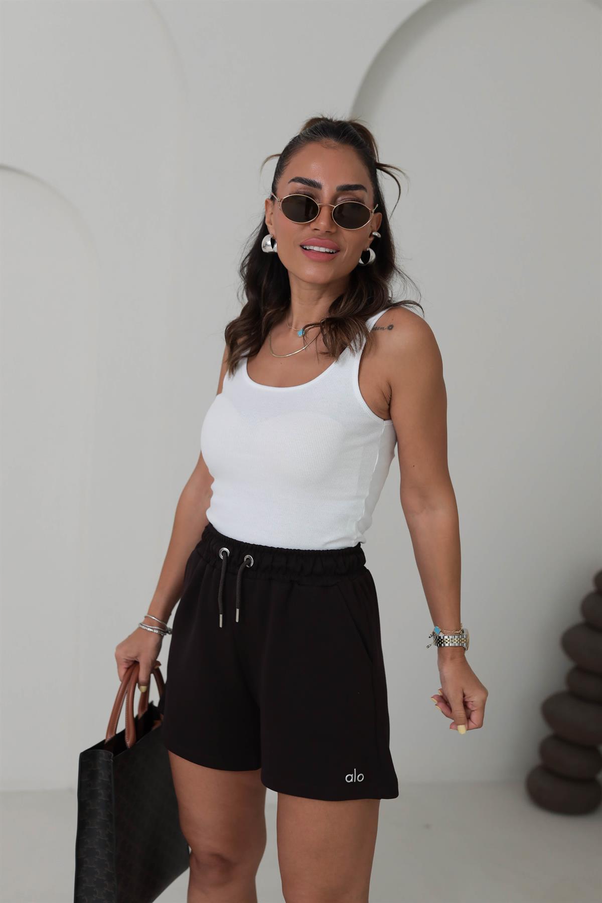 4113 Fitilli Basic Atlet BEYAZ