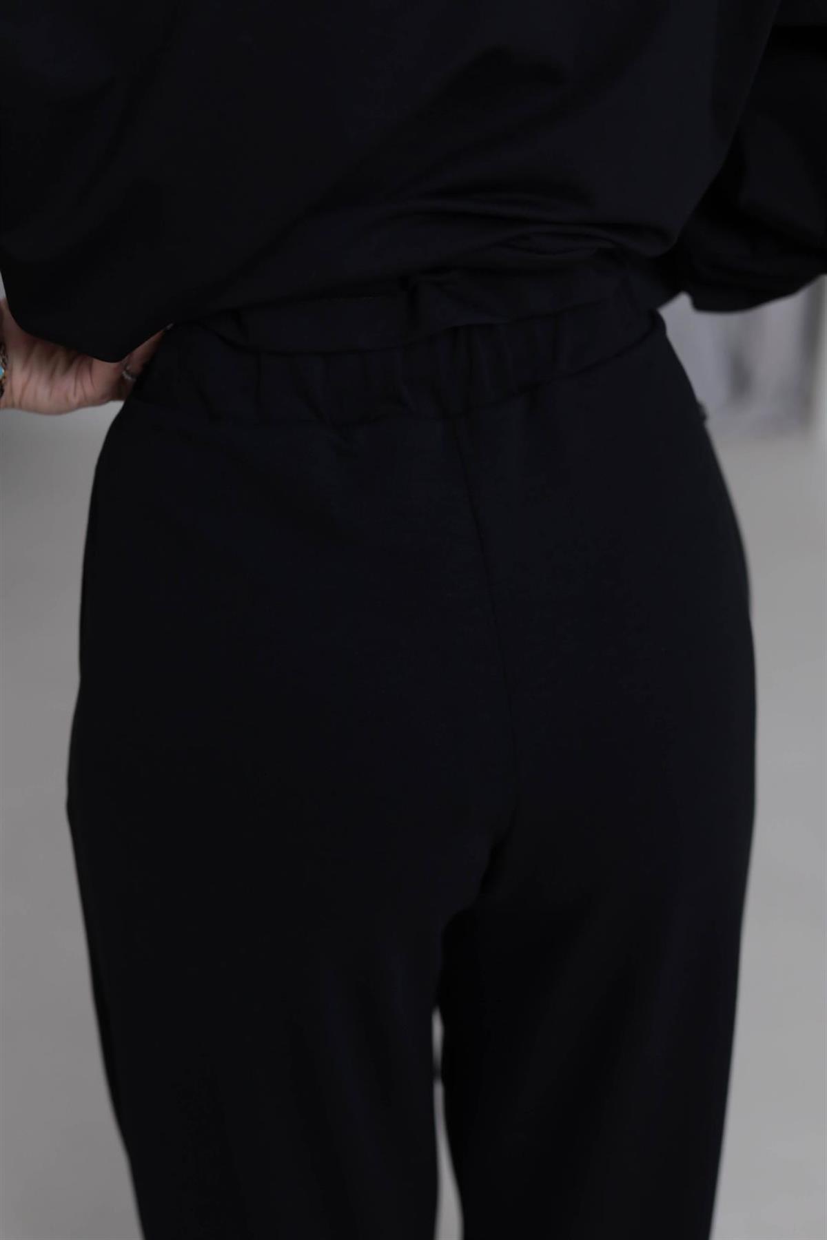 8011 Modal Kumaş Pantolon SİYAH