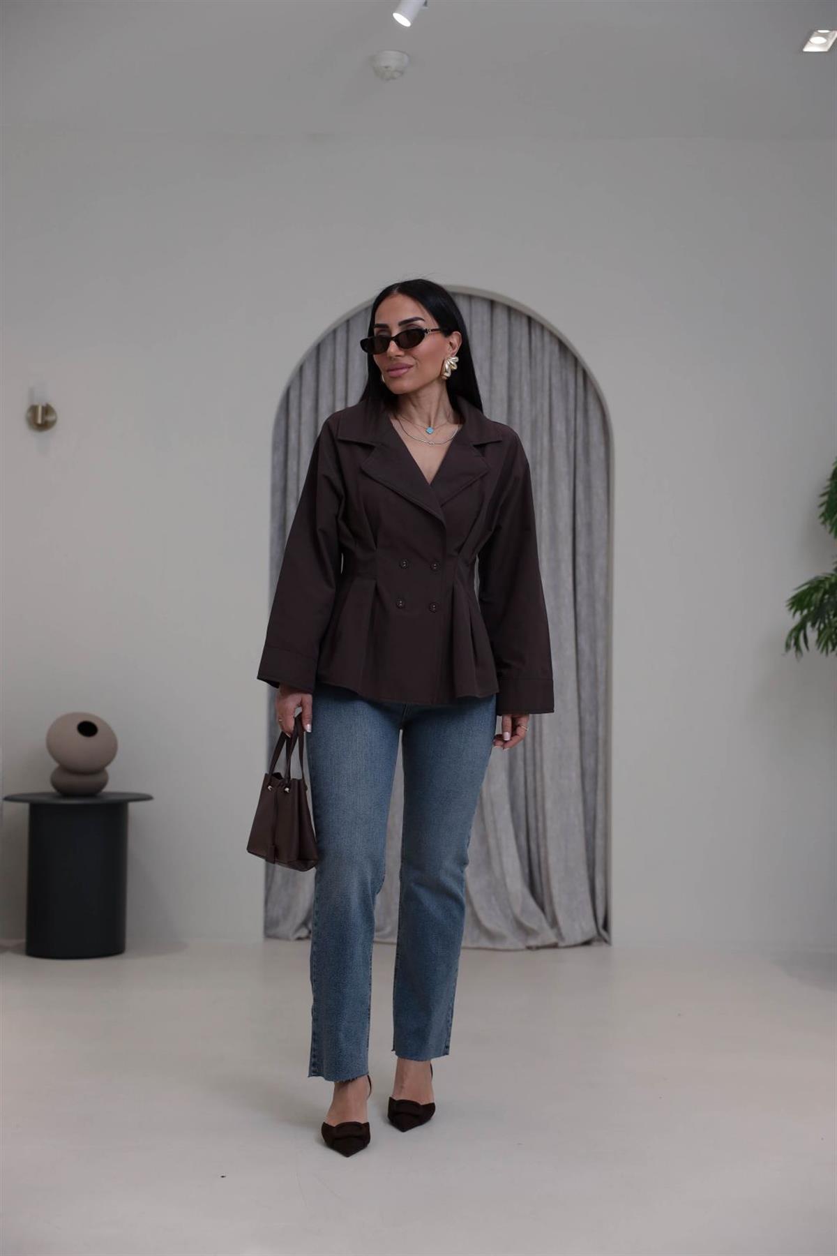 2006 Paça Kesikli Yüksek Bel Straight Jean TİNTLİ MAVİ