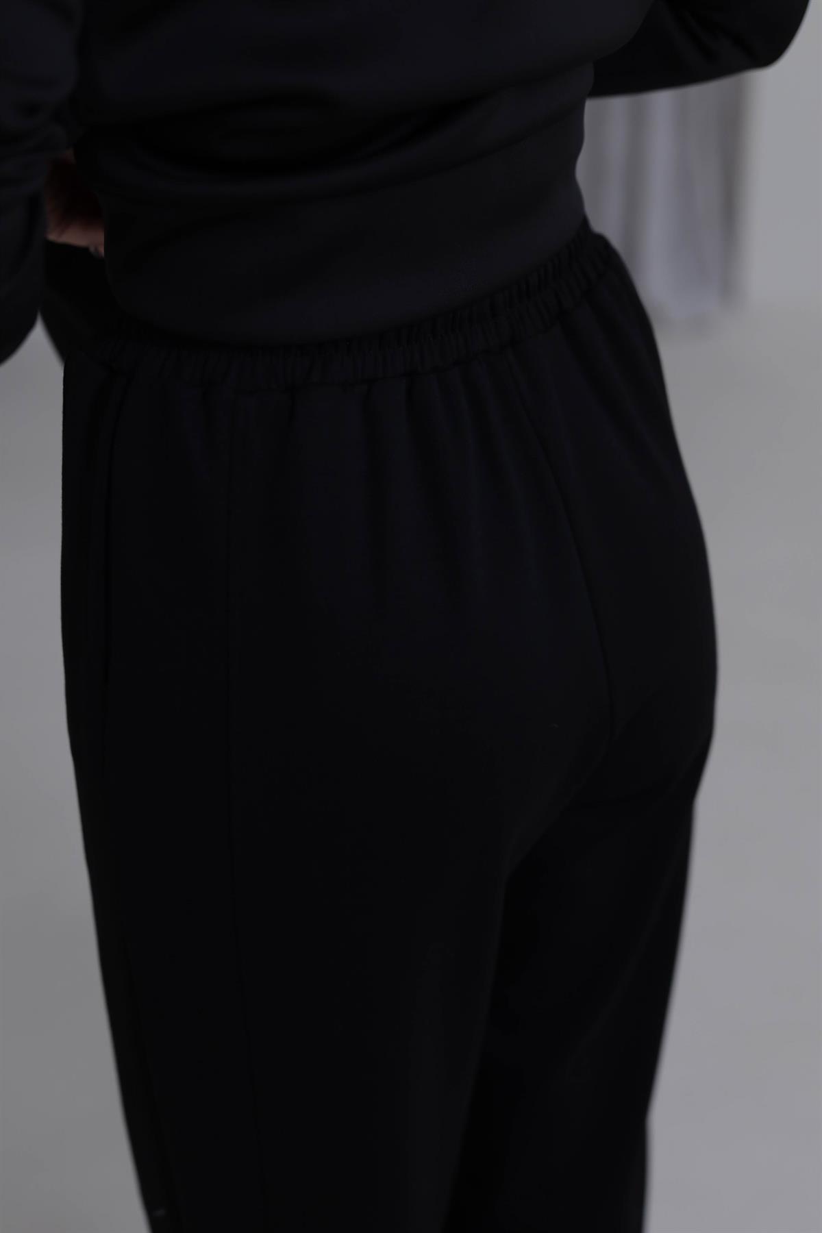 2481 Rahat Kesim Jogger Modal Pantolon SİYAH