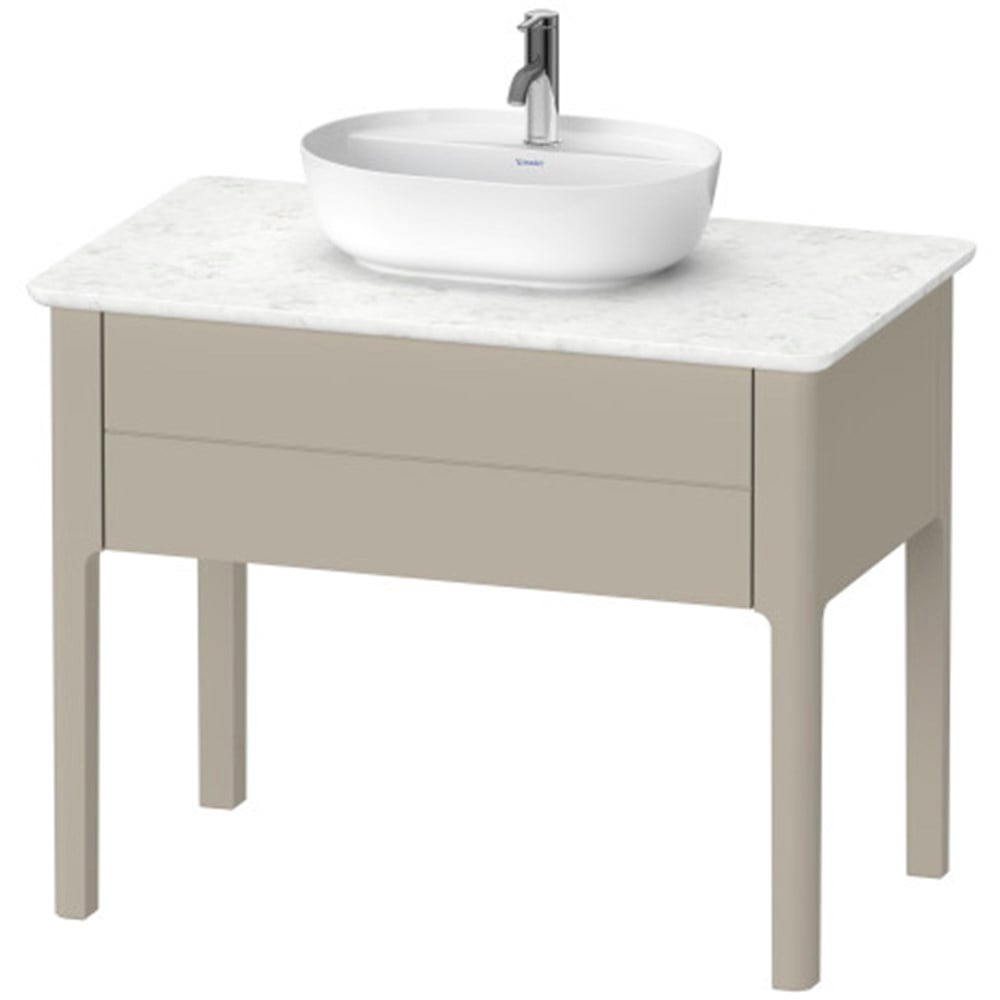 Duravit Luv Lavabo Dolabı 100 cm Taupe Saten MatLU956406060