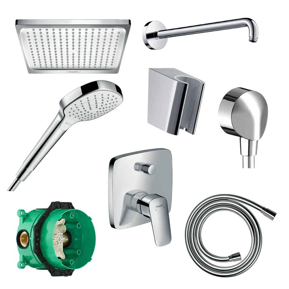 Hansgrohe Logis Ankastre Set KromLOGIS1