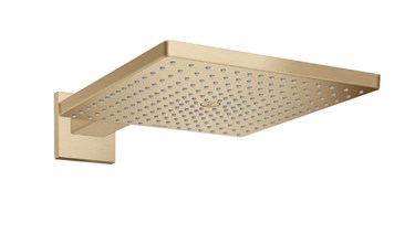 HG Raindance® E Tepe duşu 300 1jet, duş dirseği ile Mat bronz