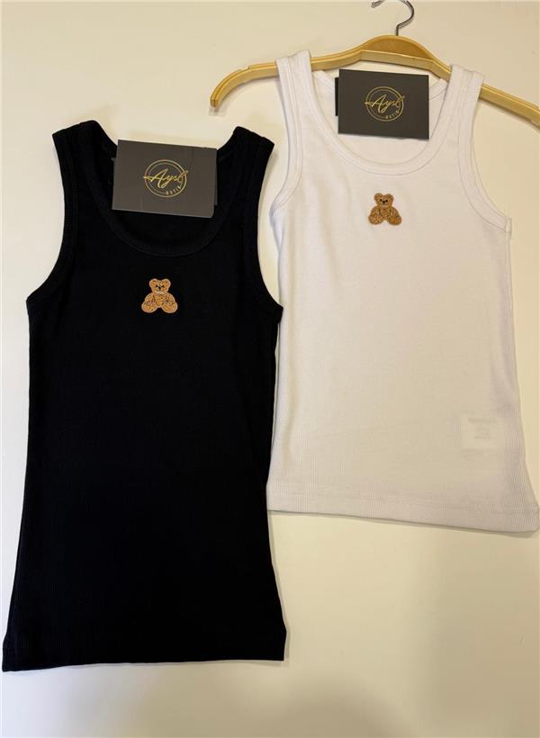 Ayıcık Baskılı Atlet