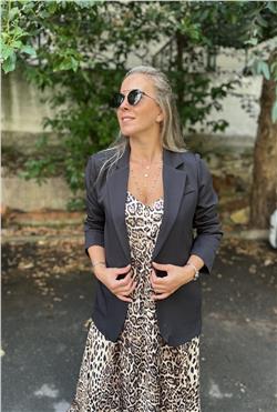 Tek Düğme Blazer Ceket