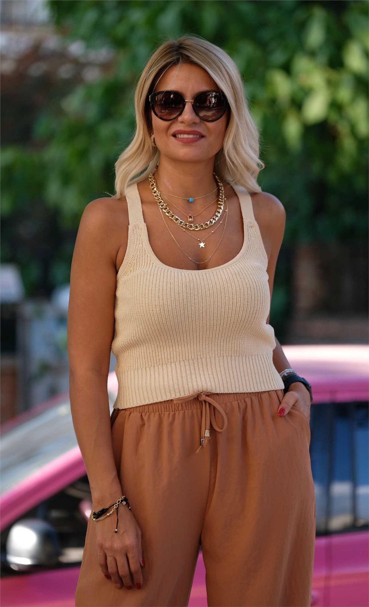 Arkası Çarpraz Askılı Atlet