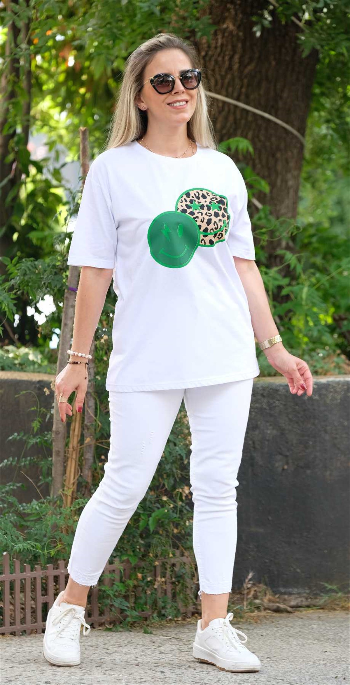 Baskı Detaylı T-Shirt