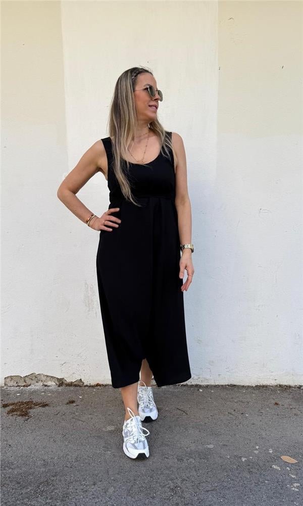 İp Detaylı Tasarım Tulum Elbise