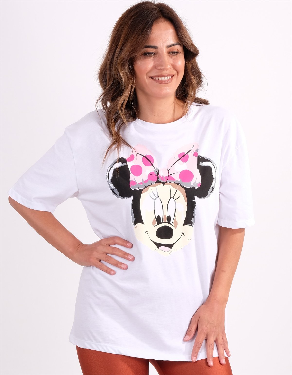 Minnie Mouse Baskılı Tshirt
