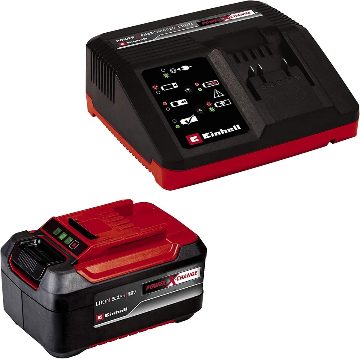Akülü Alet YedekleriEINHELL POWER X CHANGE 18V 5,2AH PXC BAŞLANGIÇ KİTİ