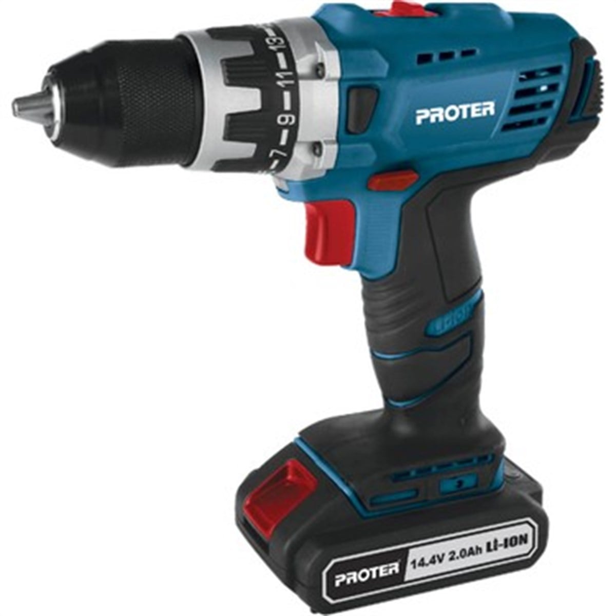 Akülü El AletleriPROTER PST 414 SL 14.4V 2 AH Li-ion ÇİFT AKÜLÜ MATKAP VİDALAMA