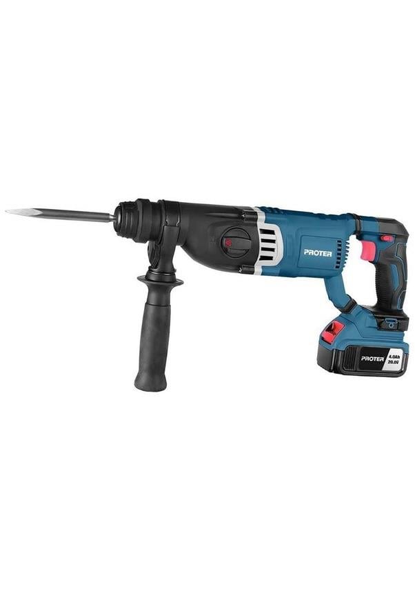 Akülü Kırıcı DelicilerPROTER PST 870 HD 4.0 A KÖMÜRSÜZ ŞARJLI KIRICI DELİCİ