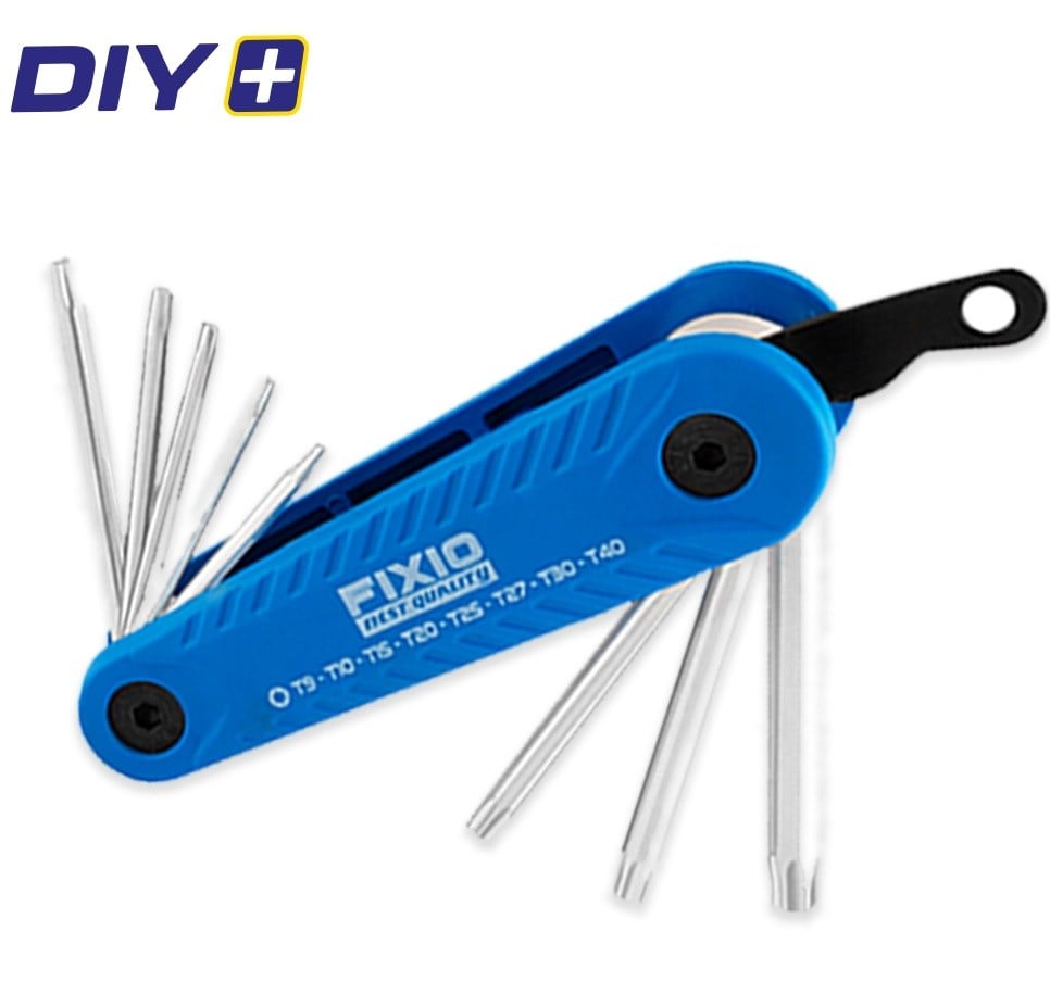 Allen AnahtarlarFIXIO 7 PARÇA TORX ÇAKI ALLEN TAKIMI