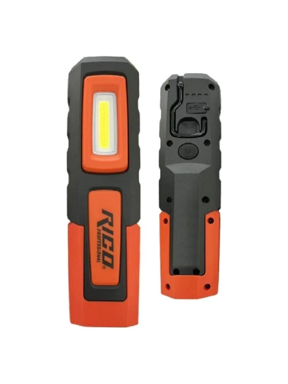 Arapuar-Duy-AmpulRİCO RC0031 600 LÜMEN LED ŞARJLI EL FENERİ